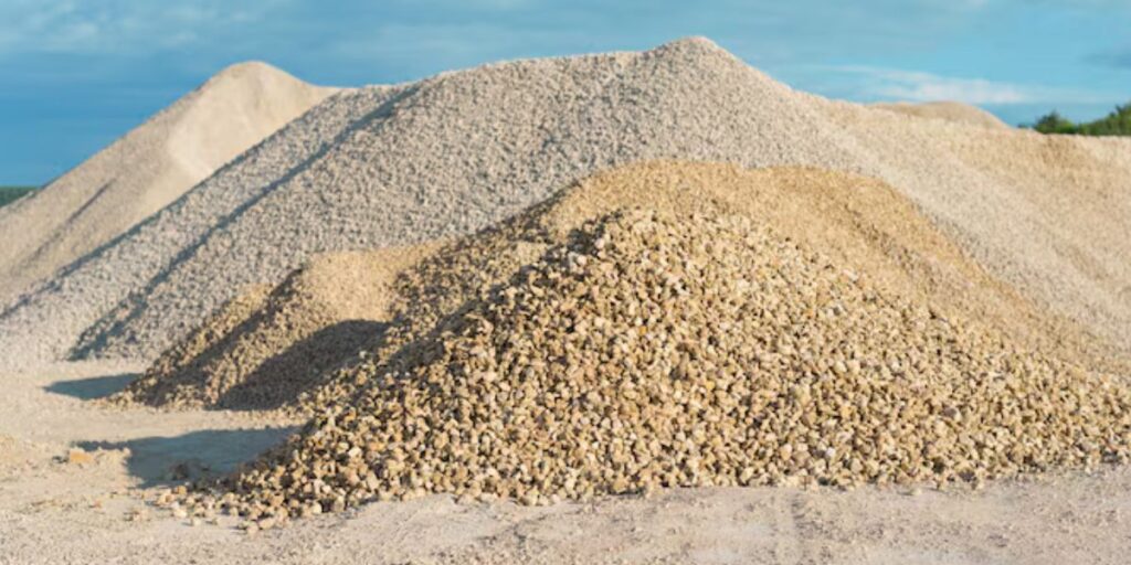 tipos de areia para construção