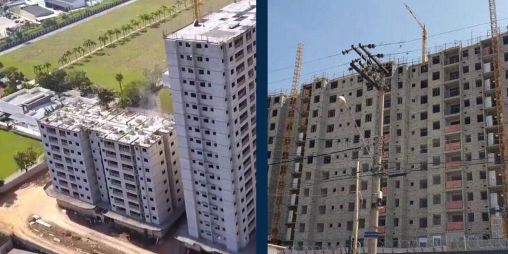 JR São Paulo e Living Vision areia de quartzo para concreto Dibloco