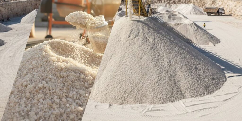 areai de quartzo para concreto capa